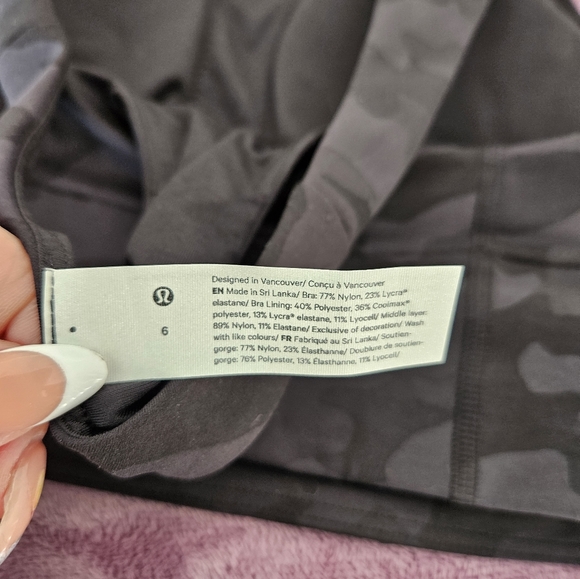 Lululemon Wonder Train Long-Line Bra - Picture 3 of 3